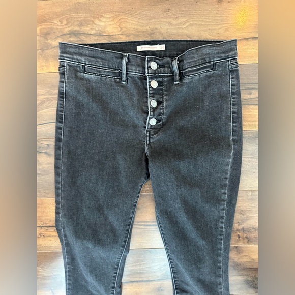 ✅ Levi’s 311 Shaping Skinny Jeans – Button Fly – Size 30 Black Wash - Picture 4 of 9